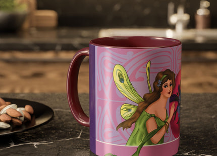 The Fairy’s Blossom Colorful Mugs (11oz, 15oz)
