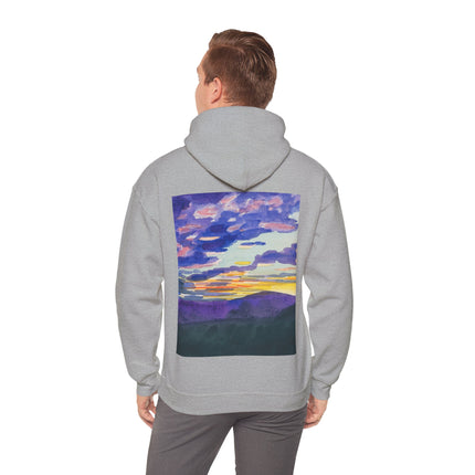 Naturstudie XII by Karl Wiener Heavy Blend™ Hooded Sweatshirt