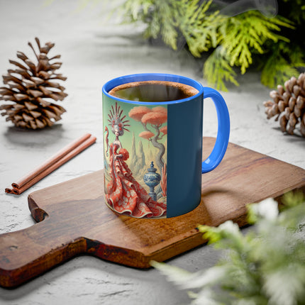 The Seahorse Court Colorful Mugs (11oz, 15oz)