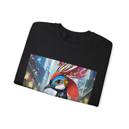 Techno Plumes Unisex Heavy Blend™ Crewneck Sweatshirt