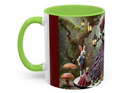 Malice in Wonderland – Gothic Halloween Colorful Mugs (11oz, 15oz)