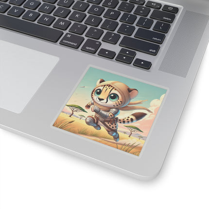Swift Cheetah Kiss-Cut Stickers (4 Sizes)