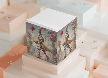 The Ornamental Jester Note Cube