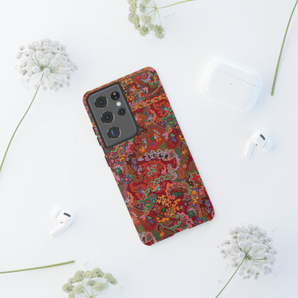 Antique Dutch Carpet Pattern Phone Cases