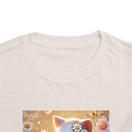 Daisy Chain Whimsy Toddler Short Sleeve Tee