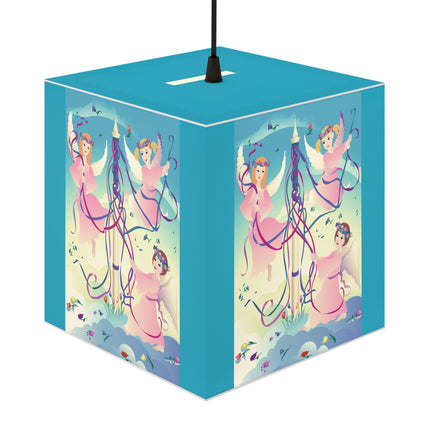 Angelic Revelry Light Cube Lamp