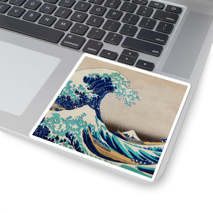 The Great Wave off Kanagawa by Katsushika Hokusai Kiss-Cut Stickers (4 Sizes)