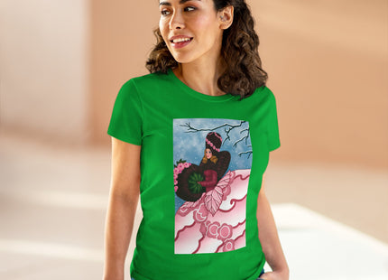 Winter Rose Empress Women's Midweight Cotton Tee