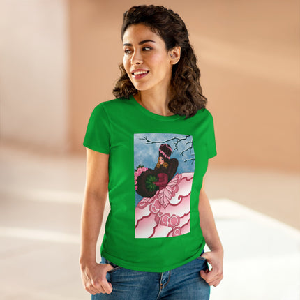 Winter Rose Empress Women's Midweight Cotton Tee