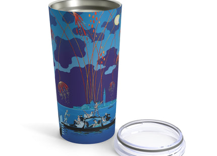 Fireworks in Venice by George Barbier Tumbler 20oz