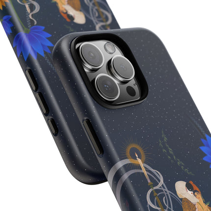 🌙🕯️ The Lady Of The Midnight Garden Phone Case – Art Deco Nocturne