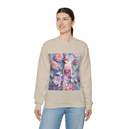 Aster Fairy Unisex Heavy Blend™ Crewneck Sweatshirt