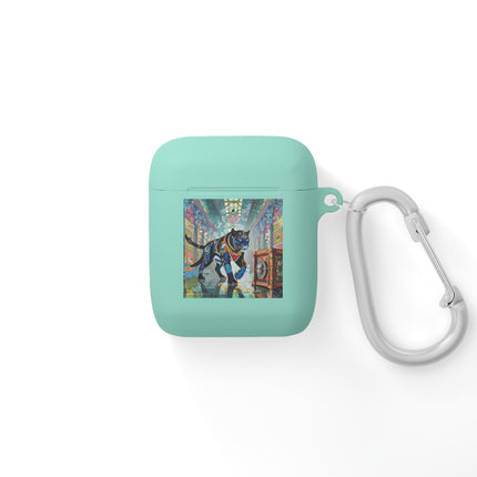 Cyber Panther's Hunt AirPods Case Cover