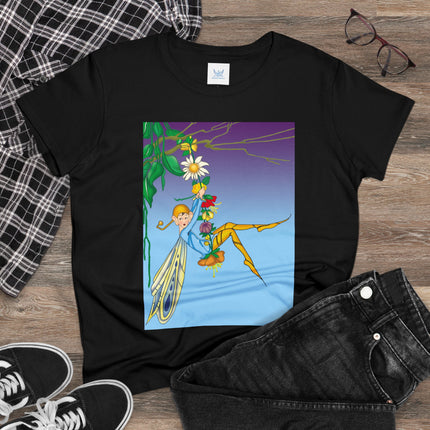 A Fairy’s Delight Women's Midweight Cotton Tee