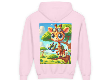 Giraffe Lookout Youth Heavy Blend Hooded Sweatshirt