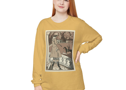 Amazone by Fernand Siméon Unisex Garment-dyed Long Sleeve T-Shirt