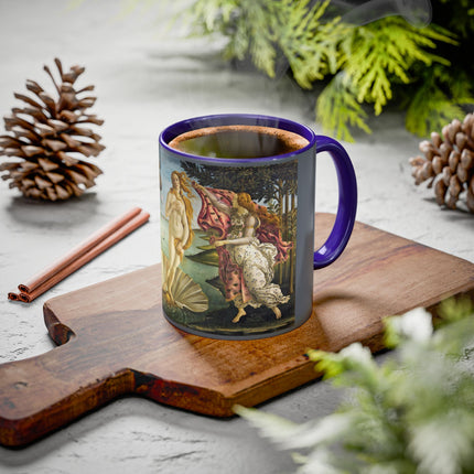 Birth of Venus by Sandro Botticelli Colorful Mugs (11oz, 15oz)