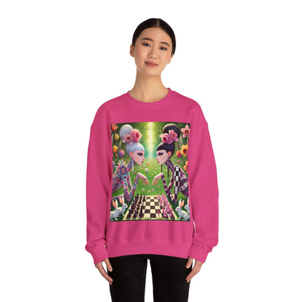 Spring Gambit: A Fairy’s Move Heavy Blend™ Crewneck Sweatshirt
