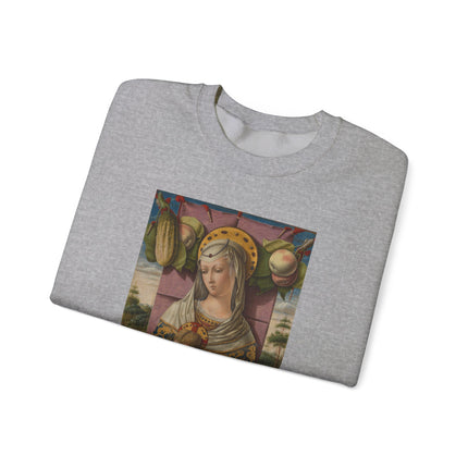 Madonna and Child by Carlo Crivelli Heavy Blend™ Crewneck Sweatshirt