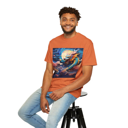 A Dragon's Ascent Unisex Garment-Dyed T-shirt