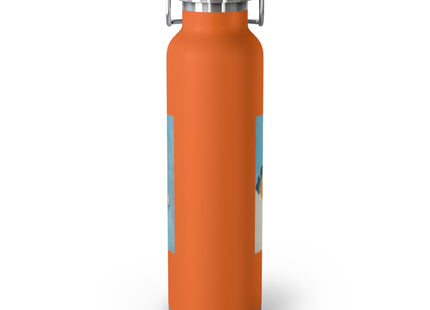 Reproduction of Ladies in Blue by Emile Gilliéron Copper Vacuum Insulated Bottle, 22oz