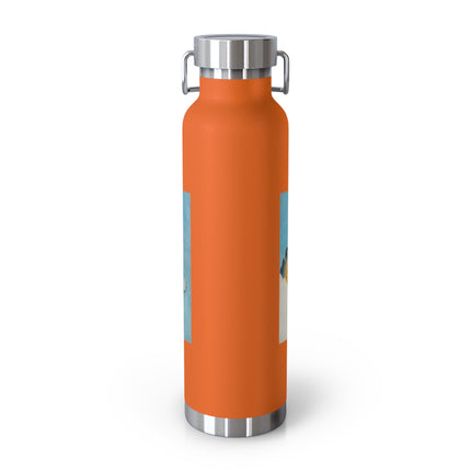 Reproduction of Ladies in Blue by Emile Gilliéron Copper Vacuum Insulated Bottle, 22oz