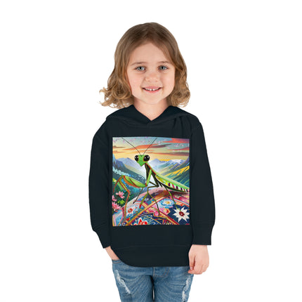 The Joyful Mantis Toddler Pullover Fleece Hoodie
