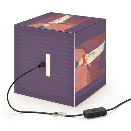 L’Entracte by Georges Lepape Light Cube Lamp