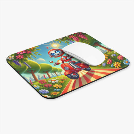 The Traveling Robot Mouse Pad – Adventure, Curiosity & Playful Discovery