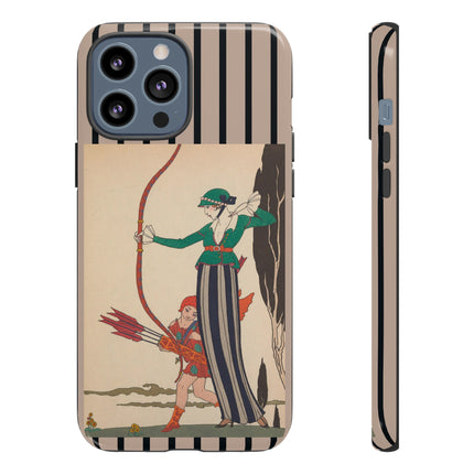 L'Arc Rouge by George Barbier Phone Cases