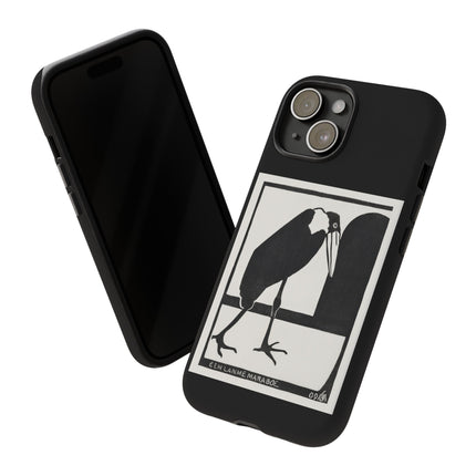 A Lame Marabou by Samuel Jessurun de Mesquita Phone Cases