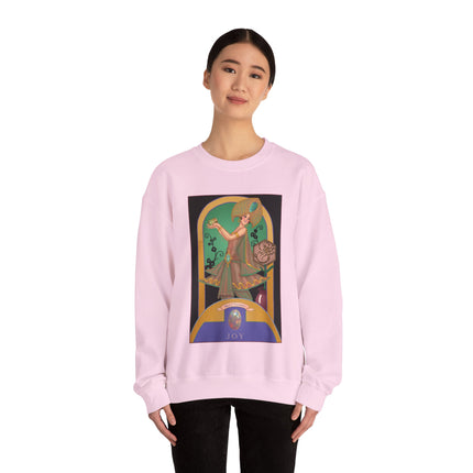 October & Opal, Tourmaline (from the Gem Series) by Sofia Chiostri Heavy Blend™ Crewneck Sweatshirt