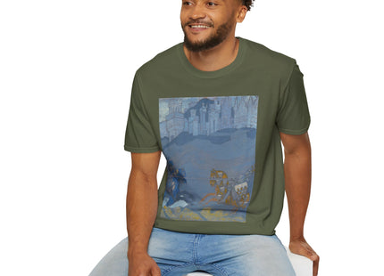 The Duel by Nicholas Roerich Softstyle T-Shirt