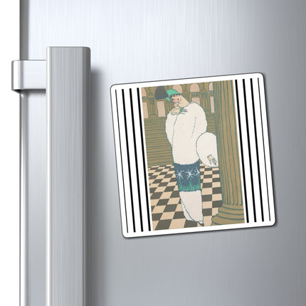 Les Hermines by Georges Lepape Magnets (3 Sizes)
