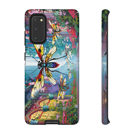 Neon Swarm Phone Cases