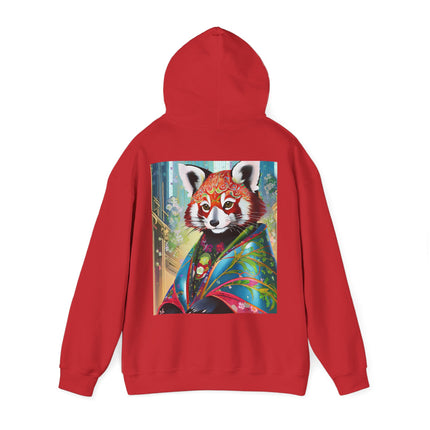 Cybernetic Red Panda – Heavy Blend™ Hooded Sweatshirt