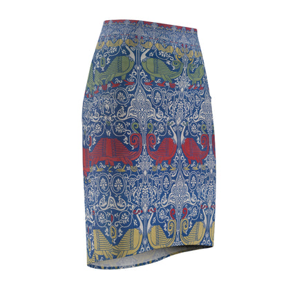 Arabesques by Émile Prisse d'Avennes Women's Pencil Skirt (AOP)