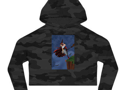 The Enchanted Witch Women’s Cropped Hooded Sweatshirt