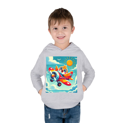 Joyful Bird Aviator Toddler Pullover Fleece Hoodie