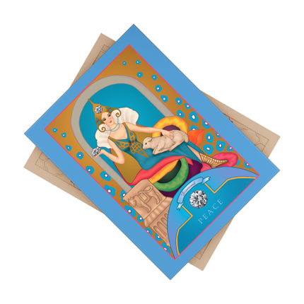 April & Diamond Ceramic Tile — Gem Series by Sofia Chiostri