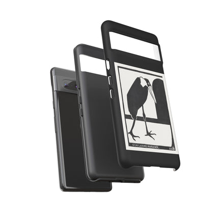 A Lame Marabou by Samuel Jessurun de Mesquita Phone Cases