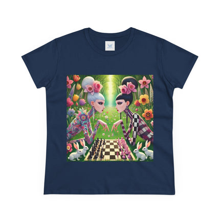 Spring Gambit: A Fairy’s Move Cotton Tee