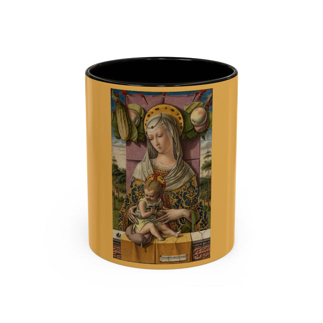 Madonna and Child by Carlo Crivelli Colorful Mugs (11oz, 15oz)