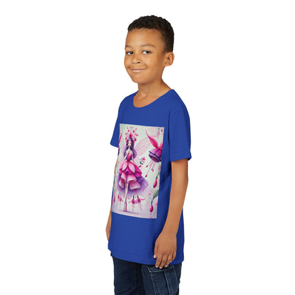 Fuchsia Fairy Youth Short Sleeve Tee