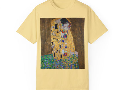 The Kiss by Gustav Klimt Unisex Garment-Dyed T-shirt