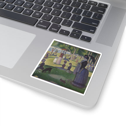 A Sunday on La Grande Jatte by Georges Seurat Kiss-Cut Stickers (4 Sizes)