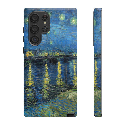 Starry Night Over the Rhone by Vincent Van Gogh Phone Cases