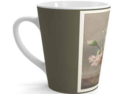 Floral Still Life by Georgius Jacobus Johannes van Os Latte Mug