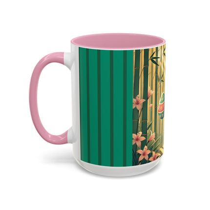 Geisha Kitten’s Easter Stroll Colorful Mugs (11oz, 15oz)