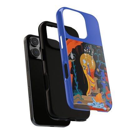 Mystic Oracle Phone Case – Sacred Glow & Eternal Grace